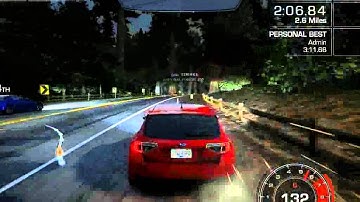 Need for speed Hot Pursuit Subaru Impreza WRX STI