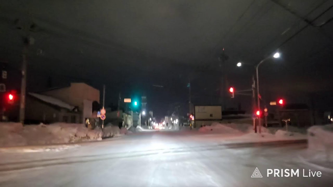 ②雪道❗北海道ドライブ❗🤭#北海道#札幌#旭川#北見#道東