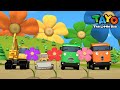 *NEW* Strong Heavy Vehicles and the giant flowers! l Tayo Heavy Vehicles Song l Tayo the Little Bus
