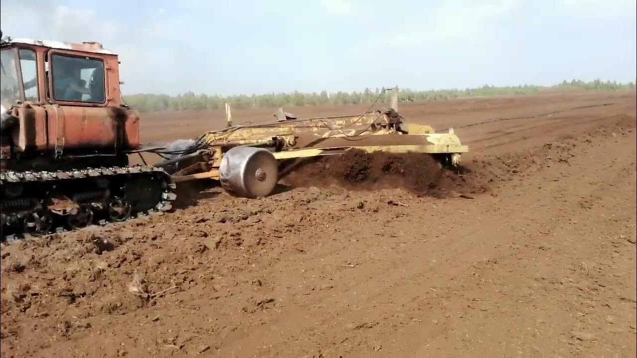 Профилирование торфяных карт машиной Тпш-Торфяной профилировщик ...