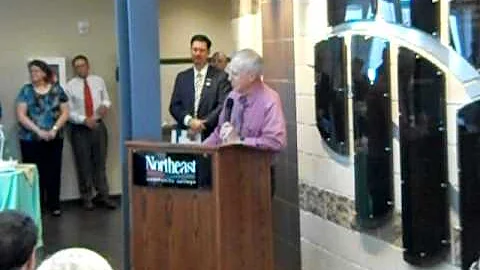 J Paul McIntosh's speech at the open house for the...