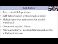 Managing Simple Alcohol withdrawal by Dr Deepak S. Ghadigaonkar