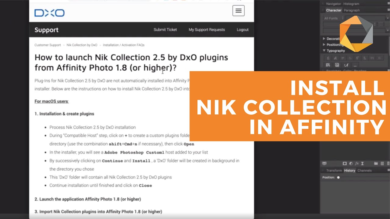 how to open nik collection
