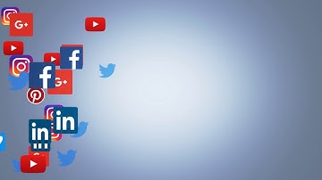 SME Social Icon Floating Facebook Animation Video
