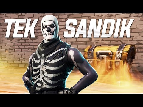 TEK SANDIK CHALLENGE (Türkçe Fortnite)