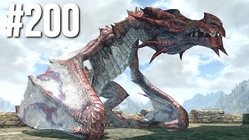 Skyrim Legendary (Max) Difficulty Part 200 - How To Trap Your Dragon