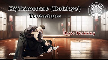 Aiki Karate Do, Hijikimeosae (Rokkyo) Technique, Basic Training