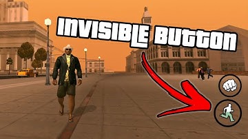How to Hide control buttons in San Andreas Android | how to hide button in gta sa android