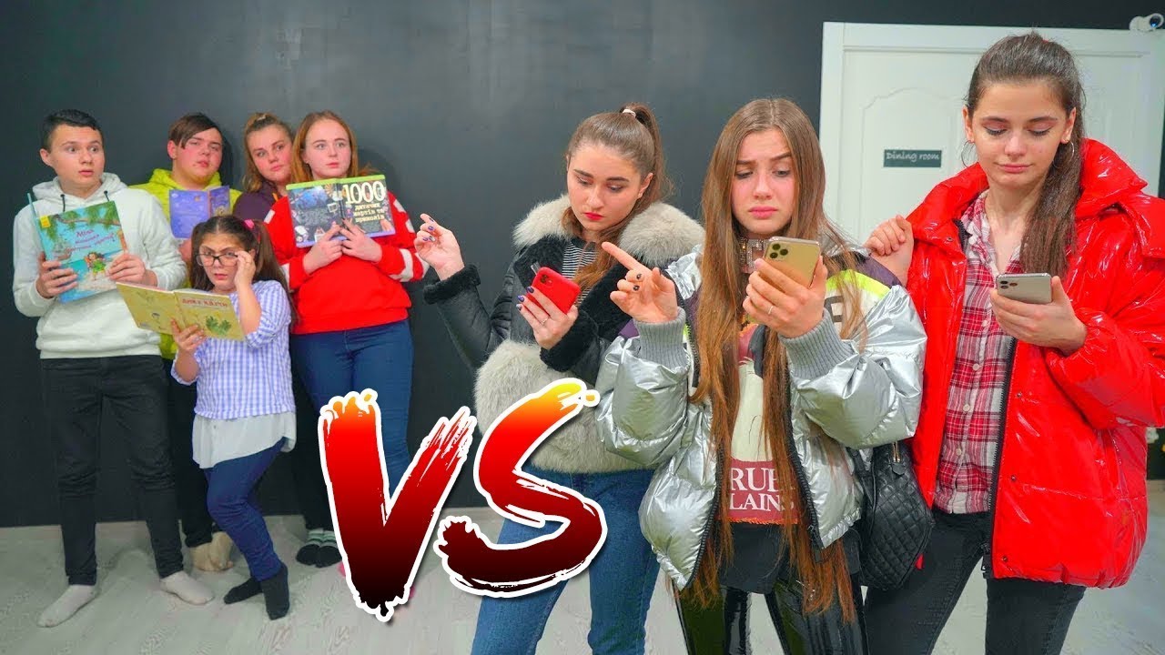 Diana mokykloje suburia būrį žinomų mokinių! Nerds vs įžymybės