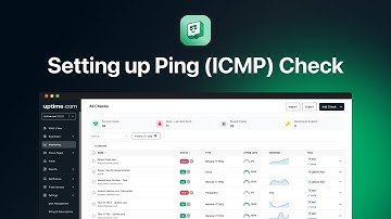 Setting up Ping (ICMP) Check