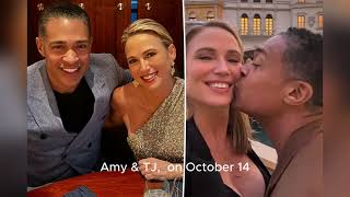 Amy Robach And T.j. Holmes Announce Engagement On Podcast Amy & Tj