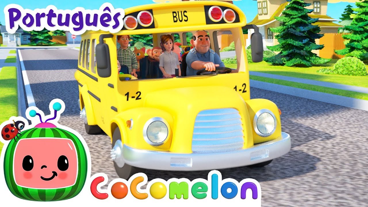 ⁣Moonbug Kids | As rodas do ônibus @CoComelonPortugues | The Wheels on the Bus