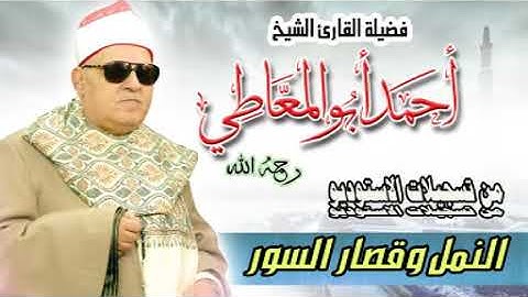 الشيخ أحمد أبو المعاطي سورة النمل