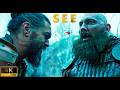 Jason Momoaโs Epic Battle in See 4K โ๏ธ