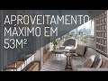 Apartamento Pequeno com Aproveitamento Máximo de Todos os Espaços e Decoração Industrial