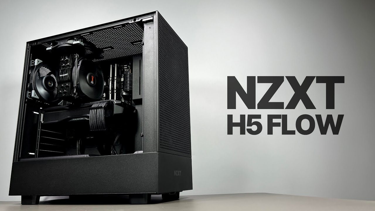 NZXT H5 Flow RGB Black Chassi