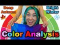 Getting A PROFESSIONAL Color Analysis (a lot of colors make me ugly)