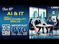 Class 10 AI - 417 / IT - 402 | 36 MCQs | PYQs | Employability Skills | CBSE 2025-26