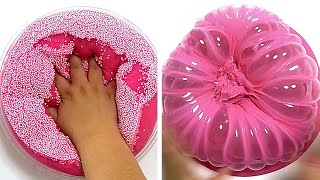 Vídeos de Slime: Satisfying And Relaxing Colourfull Pink Slime #2419