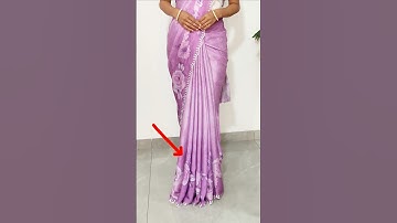 how to get maximum lower pleating #rekhamishra #saree #drape #sareedraping