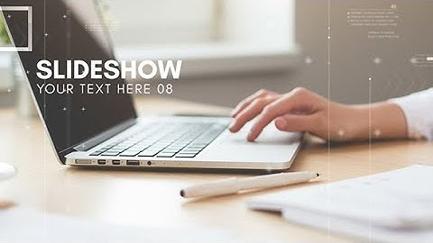 After Effects Template: Modern Digital Slideshow