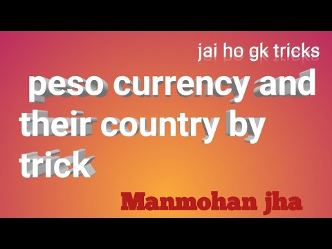 Peso currency and their country trick - YouTube