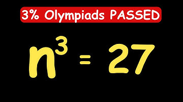 FRANCE OLYMPIADS || How to Solve for n? || n = ? ||