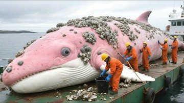 Rescue Team Saves Giant Whale From Heavy Barnacle Growth 🐋🌊 | Heartwarming Rescue