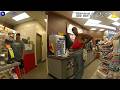 Taser-Resistant Trespasser Turns Gas Station into Battleground