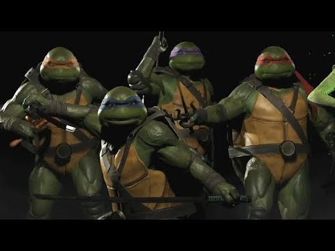 Injustice 2 Teenage Mutant Ninja Turtles Reveal Trailer