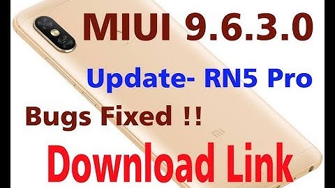 MIUI 9.6.3 Redmi Note 5 Pro update | Bugs fixed?? Must watch | Download link in description