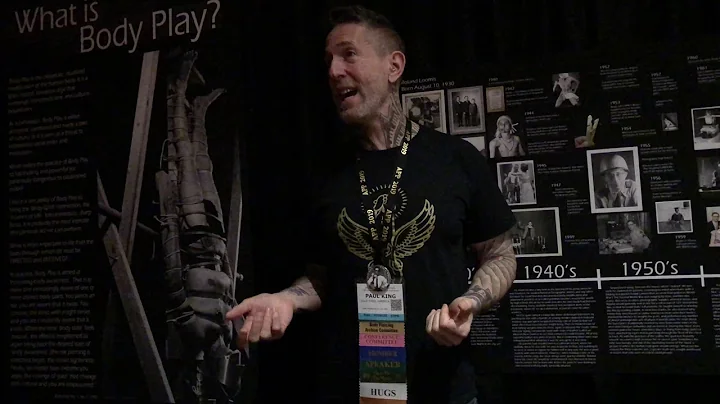 Paul King at APP 2019: Fakir Musafar exhibit intro...