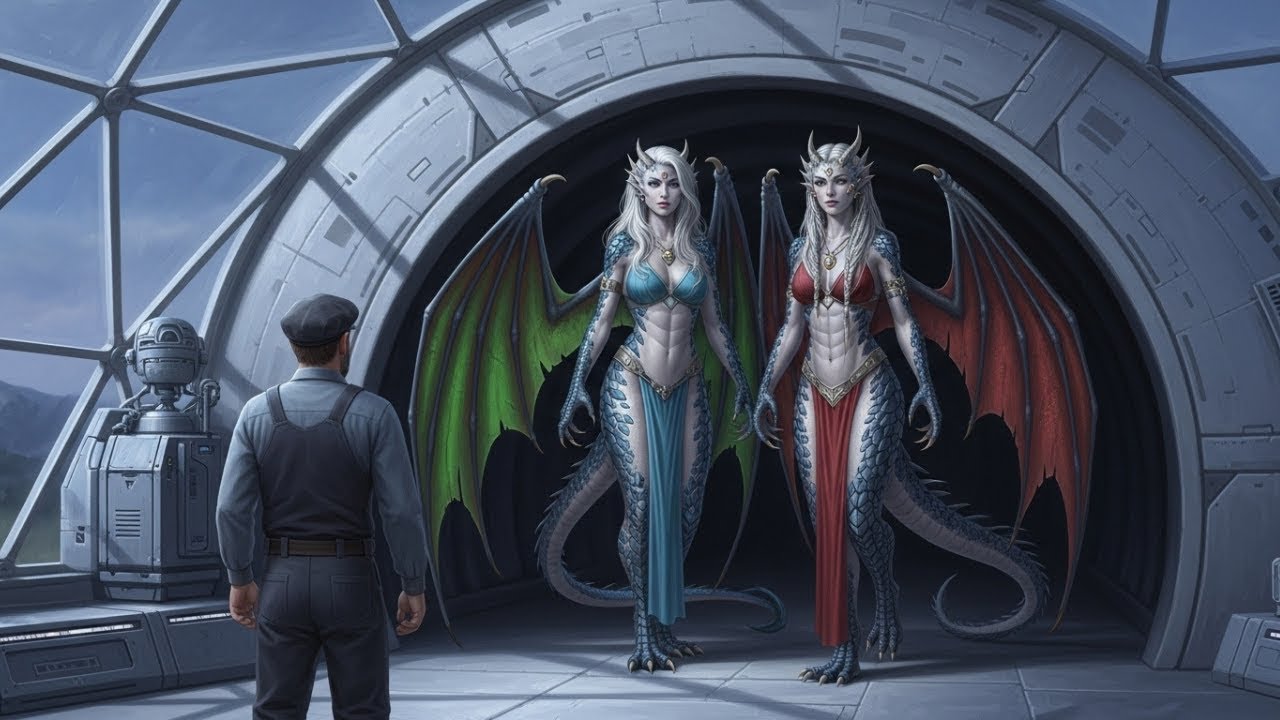 Zwei Drachenschwestern baten einen menschlichen Bauern um Obdach – er sagte: „Nur wenn ihr mir euer.