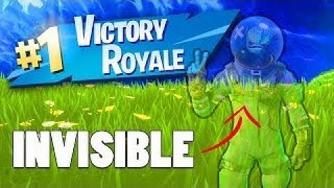 How To Become Invisible In Fortnite Creative Mode (Season8)
