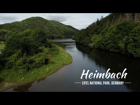 EIFEL NATIONAL PARK DRONE VIEWS | HEIMBACH | GERMANY