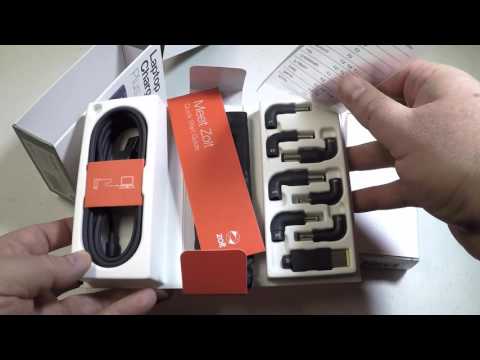 Zolt Laptop Charger Plus USB Battery Pack Unboxing Review