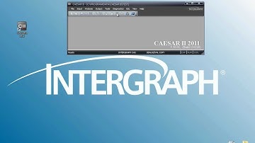 CAESAR II - Pipe Stress Analysis - Setting Units for the CAESAR II Environment
