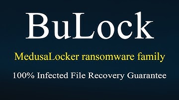 || SOLVED || BuLock (.bulock16) MedusaLocker ransomware virus – removal and decryption
