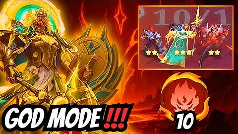 10 Emberlords x 3 Stars Minsitthar ‼️+ How to play The Commander Dyrroth  |Magic chess : go go S3|