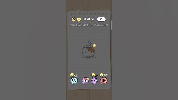 Brain test level 38 walkthrough gameplay