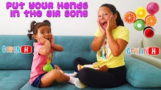 Ceylin-H & Ceren-H | Put your hands in the air song LONG - Nursery Rhymes & Kids Songs for Babies