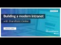 Building a Modern Intranet with SharePoint Online