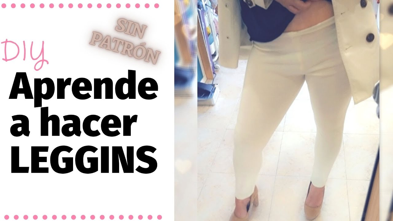 Patronaje de leggins sin costura a los laterales - Patronaje de licra sin  costuras a los costados 