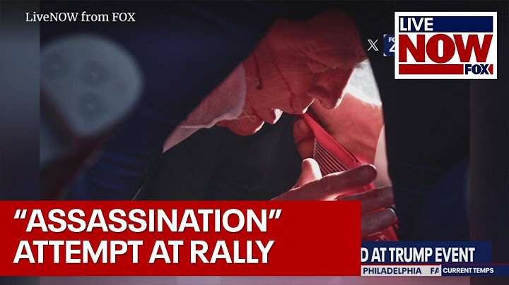 WATCH: "Assassination attempt" at Trump rally, Trump wounded in ear | LiveNOW from FOX
