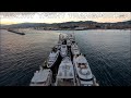 Port Departure | SuperYacht Transport Ship
