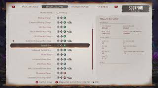 Kombo Tutorial in MK1 as Scorpion
