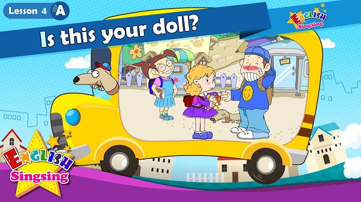 Lesson 4_(A)Is this your doll? - Is this yours? - Cartoon Story - English Education - for kids