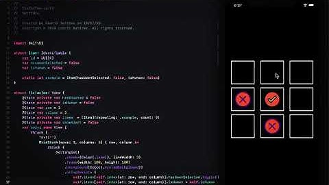 SwiftUI  TicTacToe game