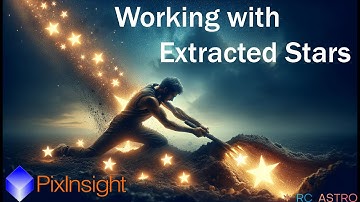 Pixinsight and Extracted Stars (SXT with a HNY)