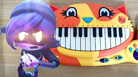 MURDER DRONES - FIGHT TIL I'M GOOD ENOUGH (ft. The Living Tombstone) Cat Piano Cover